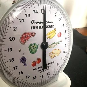 American Family Sale Vintage Farmhouse Kitchen Scale